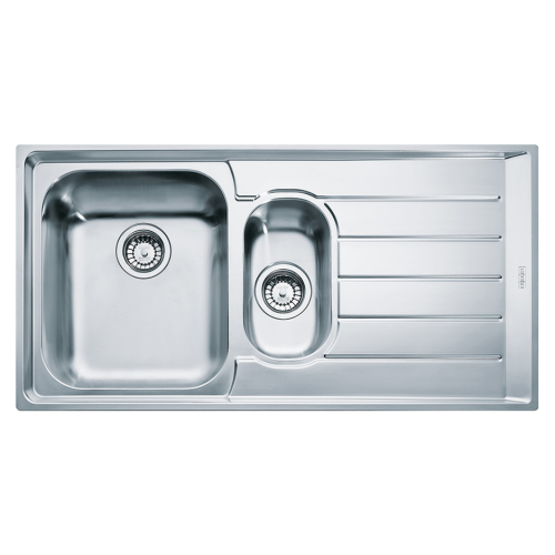 franke-neptune-nex-251-evier-double-bac-egouttoir-droite-100-cm-inox Franke Neptune nex 251 évier double cuve + égouttoir droit 100 cm inox - Image 1