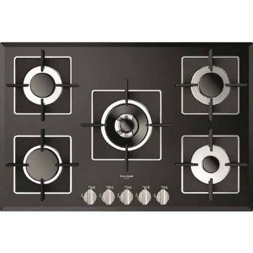 fulgor-fch-775-g-sem-bk-plaque-de-gaz-77-cm-verre-noir Fulgor fch 775 g sem bk table de cuisson à gaz 77 cm verre noir - Image 1