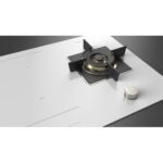 Fulgor fchh 905 id ts g dwk wh table de cuisson hybride 90 cm vitrocéramique blanche - Image 5