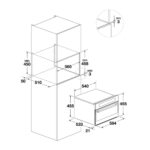 Cellule de refroidissement rapide encastrable Fulgor fclbc 4500 tf bk 60 cm - Image 4