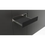 Fulgor fclwd 150 bk tiroir chauffant 60 x 15cm verre noir - Image 4