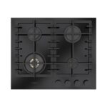 Fulgor fph 604 g sem bkg table de cuisson à gaz 62 cm verre noir