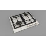 Fulgor fph 604 g sem whg table de cuisson à gaz 62 cm verre blanc - Image 3
