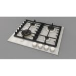 Fulgor fph 604 g sem whg table de cuisson à gaz 62 cm verre blanc - Image 4