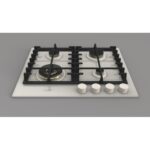 Fulgor fph 604 g sem whg table de cuisson à gaz 62 cm verre blanc - Image 5