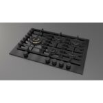 Fulgor fph 755 g sem bkg table de cuisson à gaz 75 cm verre noir - Image 4