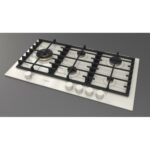 Fulgor fph 905 g sem whg table de cuisson à gaz 90 cm verre blanc - Image 4