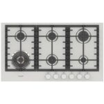 Table de cuisson à gaz Fulgor fph 906 g sem x 90 cm en acier inoxydable