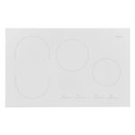 Fulgor fsh 804 id ts wh 1 plaque à induction 80 cm blanc