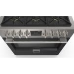Fulgor fsrc 3606 p mg ed 2f mbk cuisine professionnelle à gaz sofia 91cm acier noir - Image 4