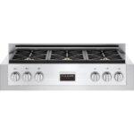 fulgor fsrt 3606 gx table de cuisson à gaz à encastrer 91cm acier inoxydable