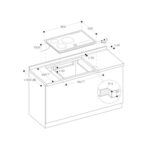 Gaggenau ci283113 Plaque à induction 80 cm avec cadre en acier inoxydable - Image 2