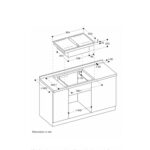 Gaggenau cv282111 plaque à induction avec hotte aspirante cadre en acier inoxydable 80 cm - Image 2