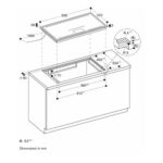 Gaggenau cx492111 plaque à induction 90 cm noir + cadre en acier inoxydable - Image 2
