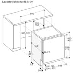 Gaggenau df261101 lave-vaisselle encastrable disparition totale h 86,5 cm - Image 2