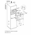 Machine à café automatique Gaggenau gc251130 60 cm sterling charnières à droite - Image 5