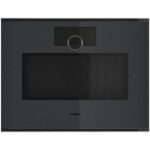 Four à micro-ondes encastrable Gaggenau GM250100, hauteur 45 cm, couleur onyx