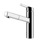 Gessi 60533 031 Robinet mitigeur Thalium avec douchette chromée