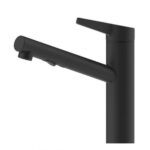 Gessi 60536 299 Robinet mitigeur Thalium avec douchette noire
