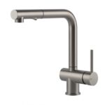Gessi 60600 239 Robinet mitigeur en acier avec douche satinée