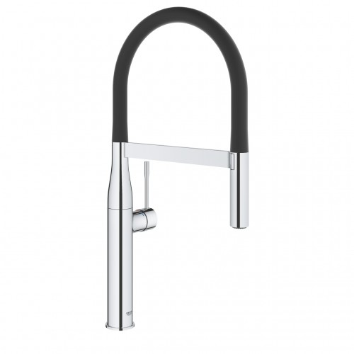 grohe-30-294-000-essence-mitigeur-de-douche-extractible-noir-chrome Grohe 30 294 000 Mitigeur Essence + douchette extractible noir - chrome - Image 1