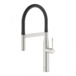Mitigeur Grohe 30 294 dc0 Essence + pomme de douche extractible super acier - Image 2