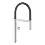 Mitigeur Grohe 30 294 dc0 Essence + pomme de douche extractible super acier