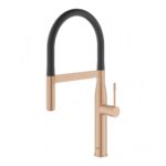 Mitigeur Grohe 30 294 dl0 Essence New + douchette à main en or rose brossé - Image 2