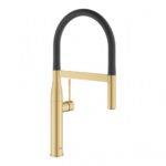 Mitigeur Grohe 30 294 gn0 Essence New + douchette or mat