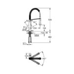 Mitigeur Grohe 31 379 dc0 K7 + douchette super acier - Image 2