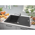 Grohe 31 641 ap0 K400 évier + égouttoir 100 cm noir - Image 2