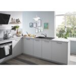 Grohe 31 641 ap0 K400 évier + égouttoir 100 cm noir - Image 3