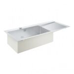 Grohe 31581sd1 K1000 Évier 1 bac gauche + égouttoir inox 116 cm - Image 2