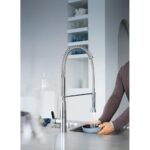 Mitigeur Grohe 32 950 000 K7 + douche extractible chromée - Image 2