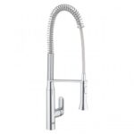 Mitigeur Grohe 32 950 000 K7 + douche extractible chromée