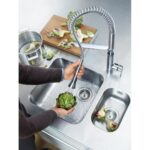 Mitigeur Grohe 32 950 000 K7 + douche extractible chromée - Image 3