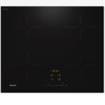 Plaque de cuisson à induction Miele km 7361 fl 60 cm vitrocéramique noire