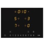 Plaque de cuisson à induction Miele km 7373 fl 80 cm vitrocéramique noire - Image 2