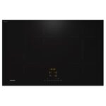 Plaque de cuisson à induction Miele km 7373 fl 80 cm vitrocéramique noire