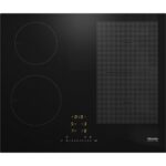 Plaque de cuisson à induction Miele km 7464 fl 60 cm vitrocéramique noire