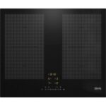 Plaque de cuisson à induction Miele km 7465 fl 60 cm vitrocéramique noire