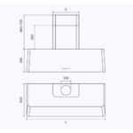 Ilve pd10fne3-mb cucina gas da appoggio + cappa 100 cm blu - Image 4