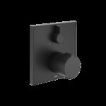 Kwc 21.004.801.176 mitigeur de douche thermostatique noir