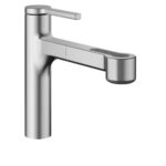 Kwc Ava 2.0 10.461.032.177fl mitigeur avec pomme de douche extractible en acier inoxydable