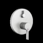 Kwc Bevo 20.424.500.177 mitigeur de baignoire acier brossé