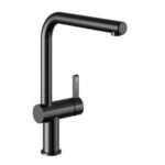 Kwc bevo E 10.531.103.751fl mitigeur de cuisine avec pomme de douche noire