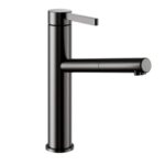 Kwc Bevo E 10.531.112.751fl mitigeur de cuisine avec pomme de douche noire