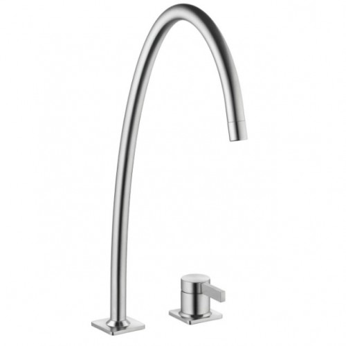 kwc-era-10392024700fl-mitigeur-de-cuisine-a-levier-inox Kwc Era 10.392.024.700fl Mélangeur de cuisine à levier en acier inoxydable - Image 1