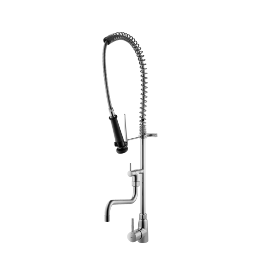 kwc-gastro-24501146000-mitigeur-avec-douche-chrome Kwc Gastro 24.501.146.000 mitigeur avec douche chromée - Image 1