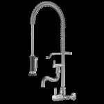 Kwc Gastro 24.502.164.000 mitigeur avec douche chromée
